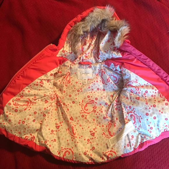 SOLD! 🛷 Jessica Simpson 12 mo Winter Coat - Picture 4 of 5